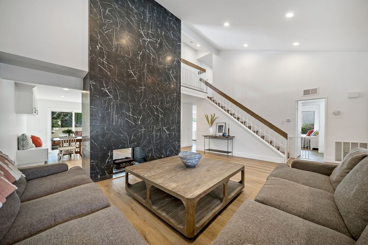 Bright, well-maintained living room interior representing a clean and cared-for Los Angeles home.