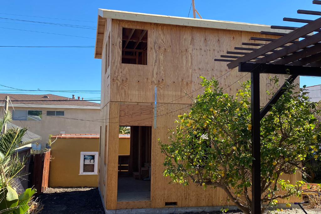 Custom Addition Sheathing 
